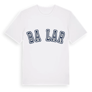 Bağlar college t-shirt – ekologisk bomull t-shirt från Pinshirt