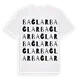 Bağlar ordlek t-shirt