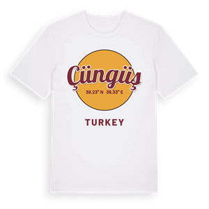 Çüngüş cirkel t-shirt – ekologisk bomull t-shirt från Pinshirt