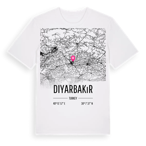 Diyarbakır karta t-shirt – ekologisk bomull t-shirt från Pinshirt