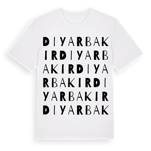 Diyarbakır ordlek t-shirt – ekologisk bomull t-shirt från Pinshirt