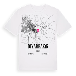Diyarbakır karta t-shirt – ekologisk bomull t-shirt från Pinshirt