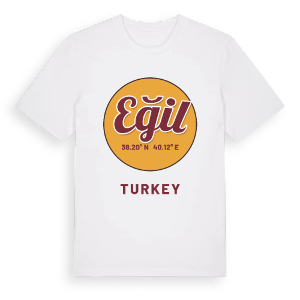 Eğil cirkel t-shirt – ekologisk bomull t-shirt från Pinshirt