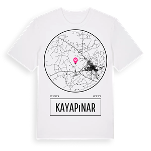 Kayapınar t-shirt – ekologisk bomull t-shirt från Pinshirt