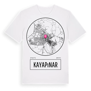 Kayapınar t-shirt – ekologisk bomull t-shirt från Pinshirt