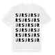 Sur ordlek t-shirt