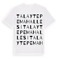 Talaytepe Mahallesi ordlek t-shirt