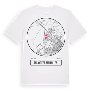 Talaytepe Mahallesi t-shirt – ekologisk bomull t-shirt från Pinshirt
