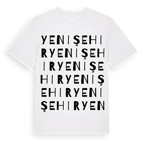 Yenişehir ordlek t-shirt – ekologisk bomull t-shirt från Pinshirt