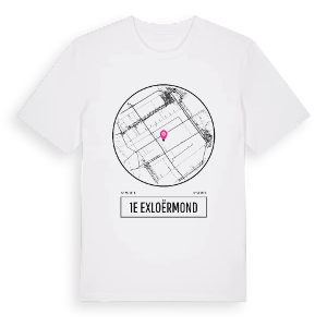 1e Exloërmond t-shirt – ekologisk bomull t-shirt från Pinshirt