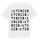 Alteveer ordlek t-shirt