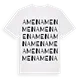 Amen ordlek t-shirt