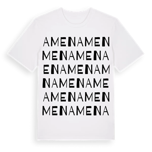 Amen ordlek t-shirt – ekologisk bomull t-shirt från Pinshirt