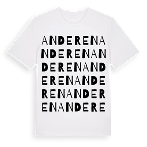 Anderen ordlek t-shirt – ekologisk bomull t-shirt från Pinshirt