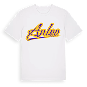 Anloo baseball t-shirt – ekologisk bomull t-shirt från Pinshirt