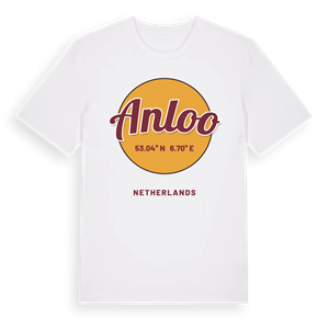 Anloo cirkel t-shirt – ekologisk bomull t-shirt från Pinshirt