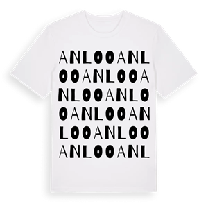 Anloo ordlek t-shirt – ekologisk bomull t-shirt från Pinshirt