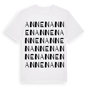 Annen ordlek t-shirt – ekologisk bomull t-shirt från Pinshirt