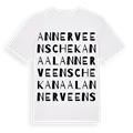 Annerveenschekanaal ordlek t-shirt