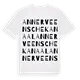Annerveenschekanaal ordlek t-shirt