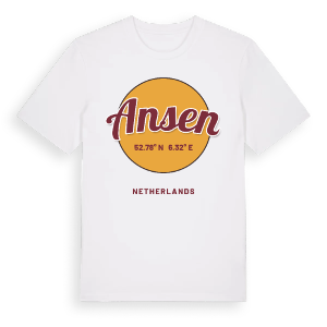 Ansen cirkel t-shirt – ekologisk bomull t-shirt från Pinshirt