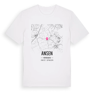 Ansen karta t-shirt – ekologisk bomull t-shirt från Pinshirt