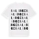 Balinge ordlek t-shirt