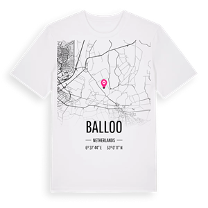 Balloo karta t-shirt – ekologisk bomull t-shirt från Pinshirt
