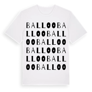 Balloo ordlek t-shirt – ekologisk bomull t-shirt från Pinshirt