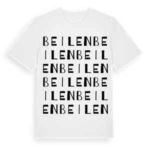 Beilen ordlek t-shirt – ekologisk bomull t-shirt från Pinshirt