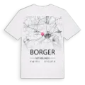 Borger karta t-shirt