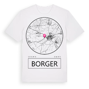 Borger t-shirt – ekologisk bomull t-shirt från Pinshirt