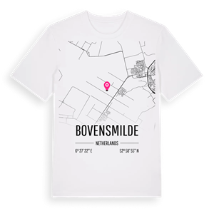 Bovensmilde karta t-shirt – ekologisk bomull t-shirt från Pinshirt