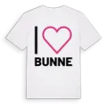 Jag älskar Bunne t-shirt stort tryck