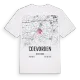 Coevorden karta t-shirt