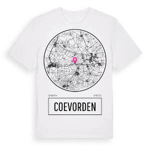Coevorden t-shirt – ekologisk bomull t-shirt från Pinshirt
