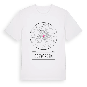 Coevorden t-shirt – ekologisk bomull t-shirt från Pinshirt