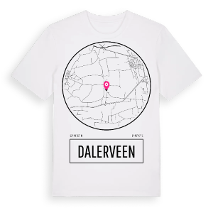 Dalerveen t-shirt – ekologisk bomull t-shirt från Pinshirt