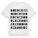 Donderen ordlek t-shirt