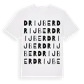Drijber ordlek t-shirt