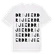 Drijber ordlek t-shirt