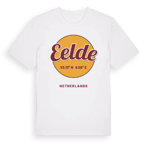 Eelde cirkel t-shirt – ekologisk bomull t-shirt från Pinshirt