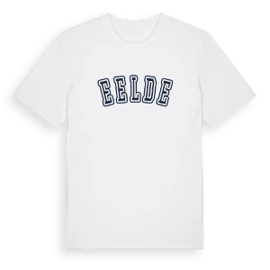 Eelde college t-shirt – ekologisk bomull t-shirt från Pinshirt
