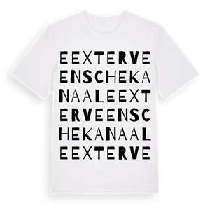 Eexterveenschekanaal ordlek t-shirt – ekologisk bomull t-shirt från Pinshirt