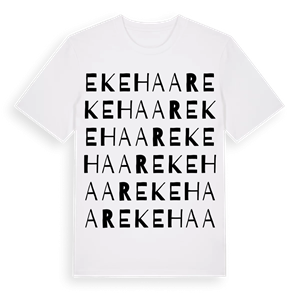 Ekehaar ordlek t-shirt – ekologisk bomull t-shirt från Pinshirt