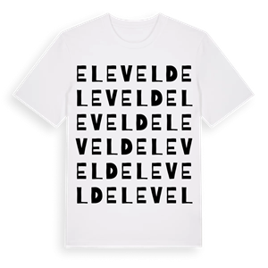 Eleveld ordlek t-shirt – ekologisk bomull t-shirt från Pinshirt