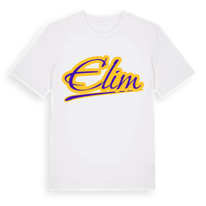 Elim baseball t-shirt – ekologisk bomull t-shirt från Pinshirt