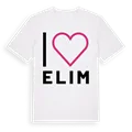 Jag älskar Elim t-shirt stort tryck
