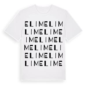 Elim ordlek t-shirt – ekologisk bomull t-shirt från Pinshirt