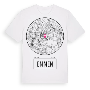 Emmen t-shirt – ekologisk bomull t-shirt från Pinshirt